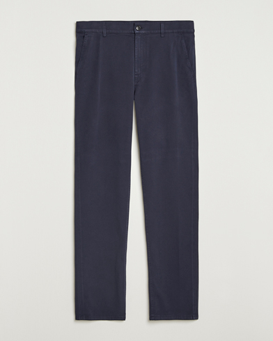 Canali Cotton Twill Chinos Navy – Blu