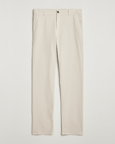 Canali Cotton Twill Chinos Light Beige – Beige