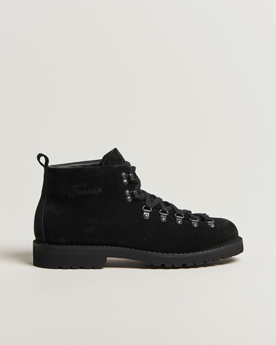 Fracap M120 Suede Boot Black – Nero