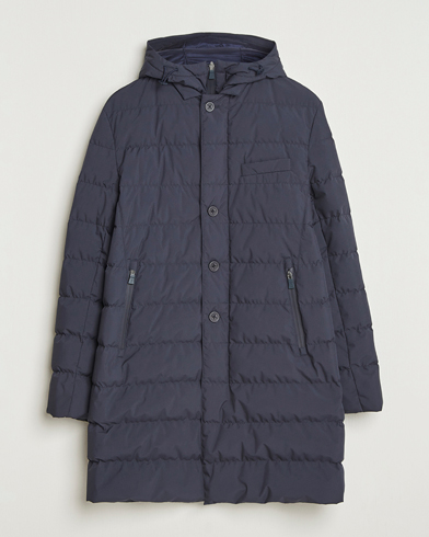 Herno Waterproof Down Coat Navy – Blu