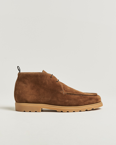 Kiton Chukka Boots Brown Suede – Marrone