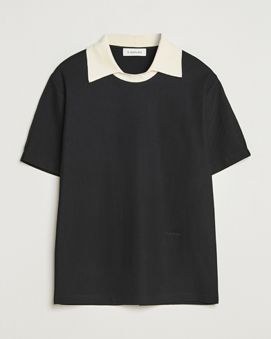 Lanvin Collar T-shirt Black – Nero
