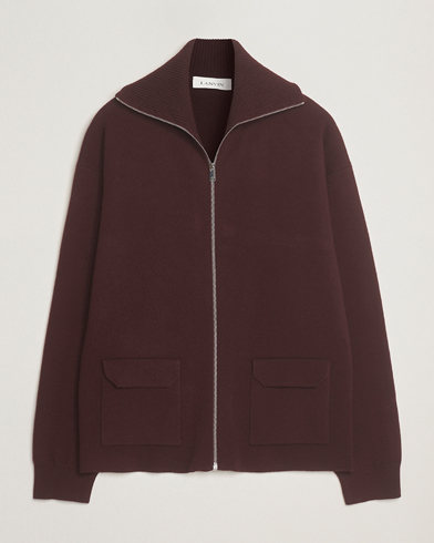 Lanvin Cashmere Cardigan Jacket Bacchus – Rosso