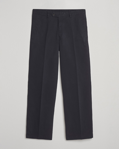 Oscar Jacobson Tanker Cotton Trousers Navy – Blu
