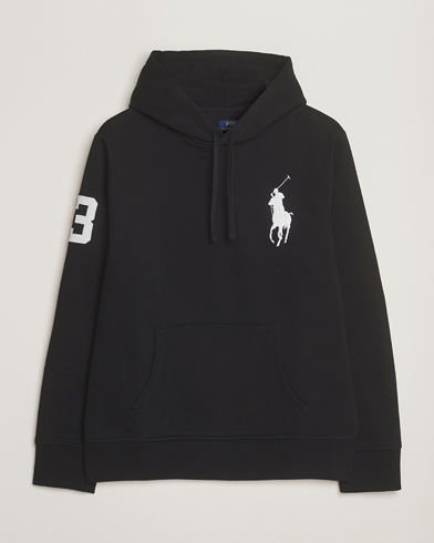 Polo Ralph Lauren Big Pony Hoodie Polo Black – Nero