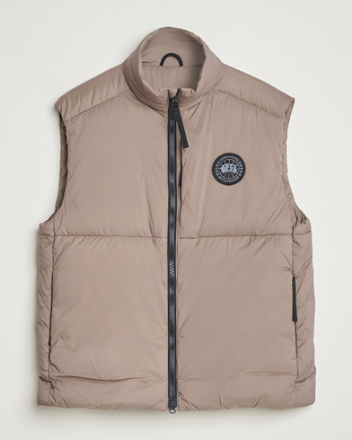 Canada Goose Lodge Vest Taupe – Marrone
