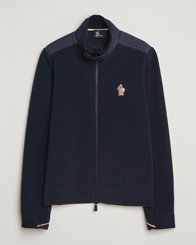 Moncler Grenoble Full Zip Cardigan Navy – Blu