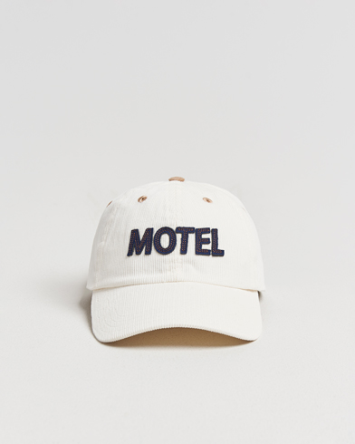 Drake's Motel Felt Baseball Cap Ecru – Bianco