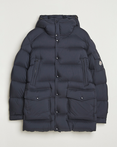 Moncler Bretagne Down Parka Navy – Blu