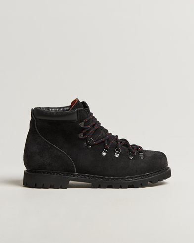 Paraboot Avoriaz Hiking Boot Black Suede – Nero