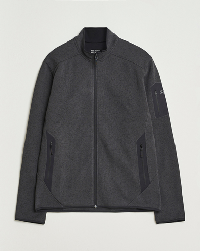 Arc'teryx Covert Full-Zip Black Heather – Nero