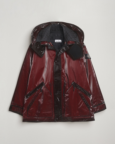 Stone Island Short Ripstop Detachable Inner Parka Burgundy – Rosso