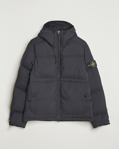 Stone Island Ripstop Cordura Padded Down Parka Black – Nero