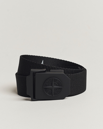 Stone Island Textile Belt Black – Nero