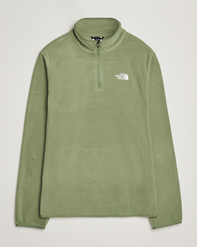 The North Face Glacier Fleece 1/4 Zip Sage Green – Verde