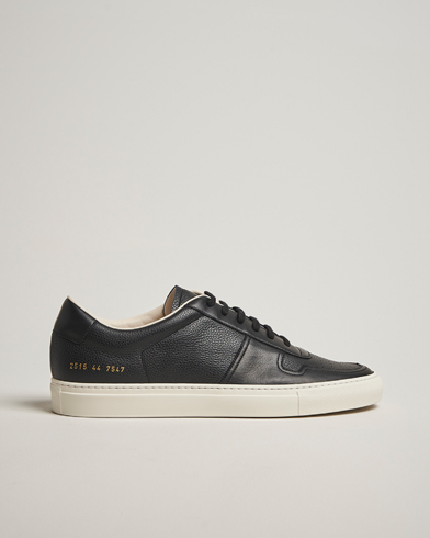 Common Projects Bball Duo Leather Sneaker Black – Nero