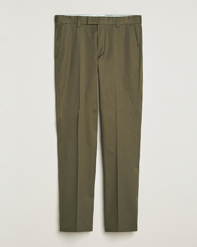 Tiger of Sweden Tenuta Cotton Chinos Deep Olive – Verde