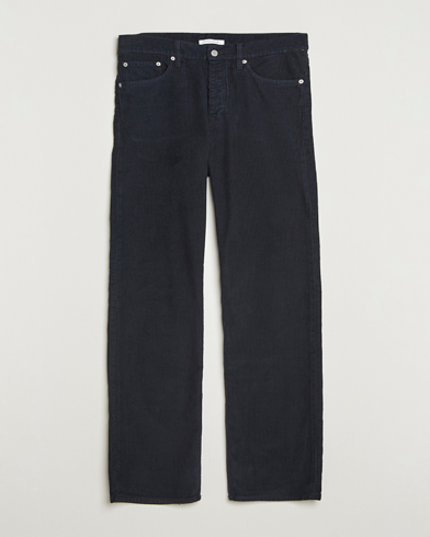 Sunflower Loose Corduroy Pants Navy – Blu