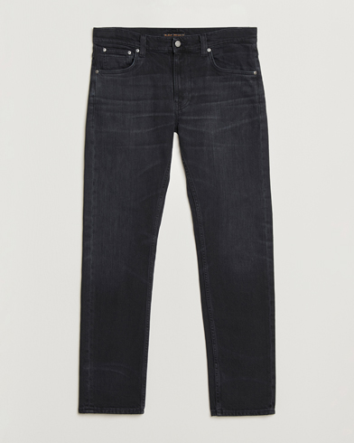 Nudie Jeans Lean Dean Jeans Deep Tracks – Nero