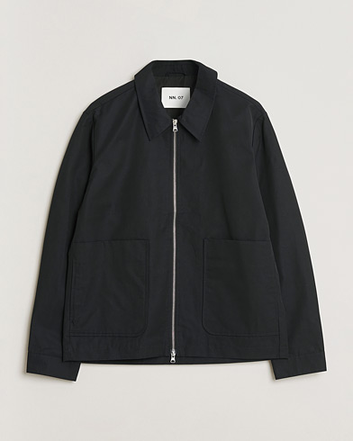 NN07 Gael Nylon Jacket Black – Nero