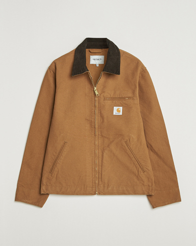 Carhartt WIP Detroit Jacket Dearborn Canvas Hamilton Brown – Marrone