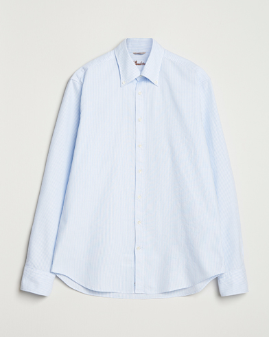 Stenströms Regular Fit Oxford Shirt Blue/White – Blu