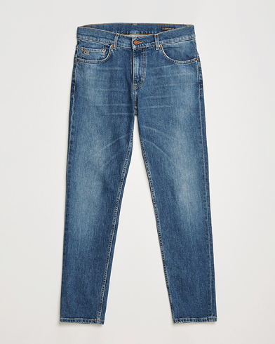 Oscar Jacobson Albert Cotton Stretch Jeans Vintage Wash – Blu