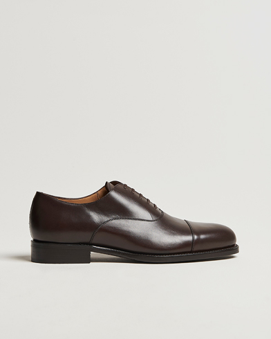 Oscar Jacobson Oxford Shoes Dark Mud Brown – Marrone