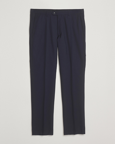 Oscar Jacobson Dandy Wool Trousers Blue