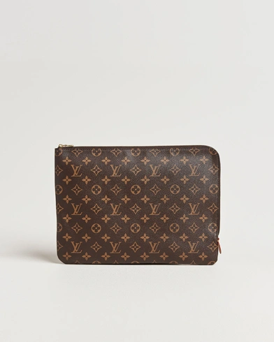 Louis Vuitton Pre-Owned Posh Document Bag Monogram – Marrone