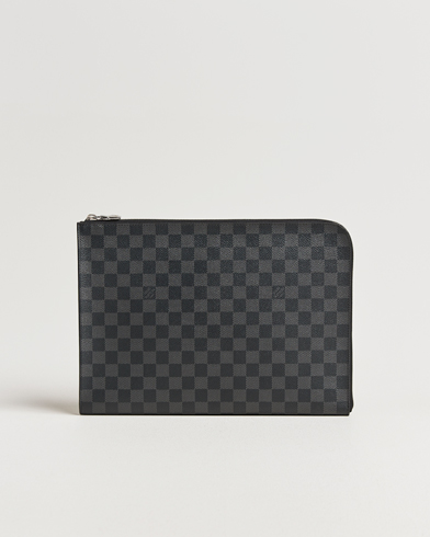 Louis Vuitton Pre-Owned Pochette Jules GM Damier Graphite – Grigio