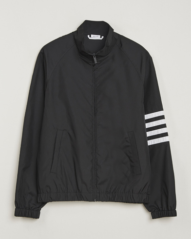 Thom Browne Raglan 4 Bar Nylon Jacket Black – Nero