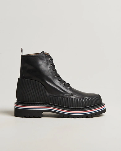 Thom Browne All Terrain Boots Black Calf – Nero