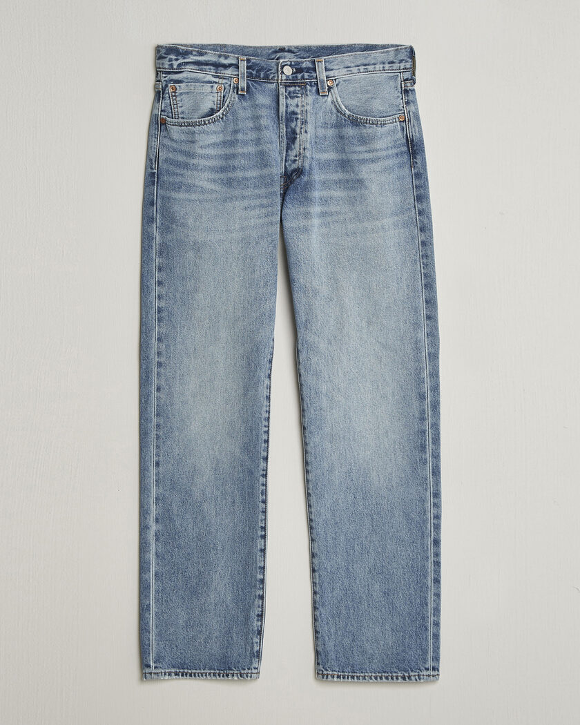 Levi's 501 Original Jeans Beautiful Disaster Selvage – Blu