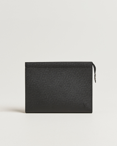 Louis Vuitton Pre-Owned Pochette Voyage Taiga MM Black – Nero