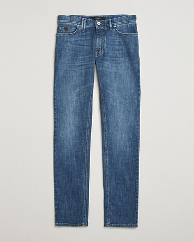 Brioni 5-Pocket Denim Medium Blue Wash – Blu