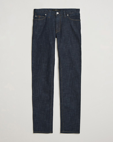 Brioni 5-Pocket Denim Dark Blue Wash – Blu