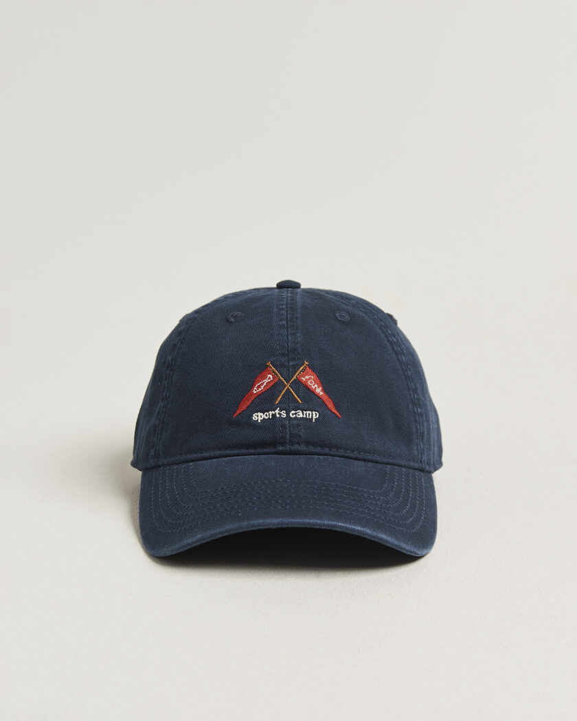 Forét Pennant Washed Cap Navy – Blu