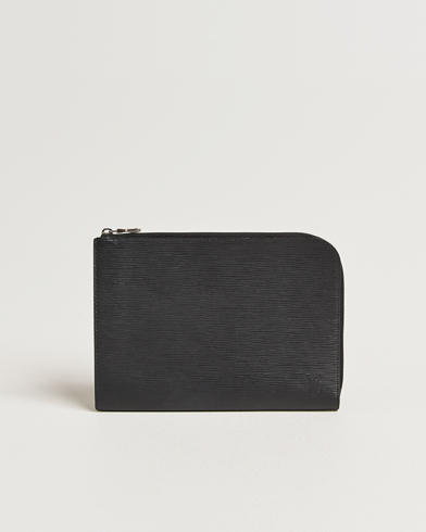 Louis Vuitton Pre-Owned Porte Documents Epi Leather Black – Nero