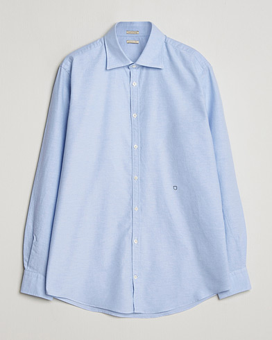 Massimo Alba Genova Oxford Shirt Sky Blue – Blu