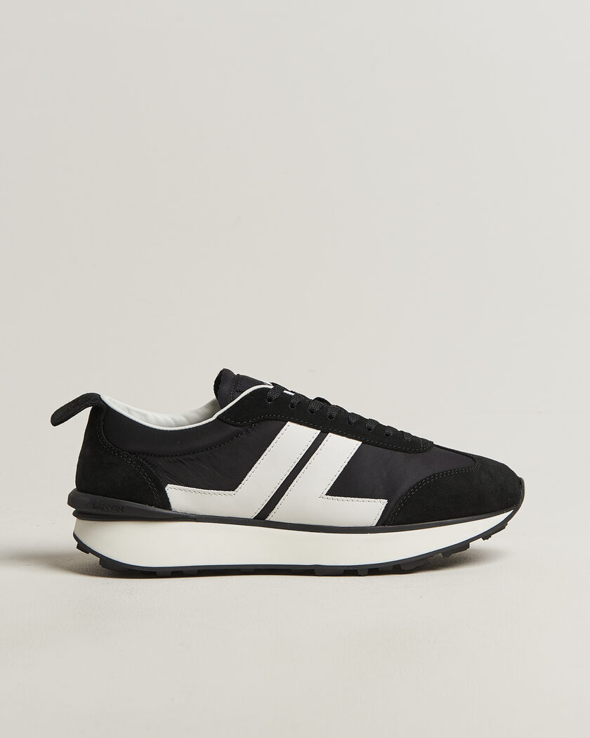 Lanvin Bumpr Running Sneakers Black/White – Nero