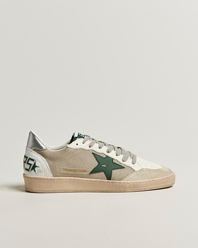 Golden Goose Ball Star Sneakers White/Green – Bianco