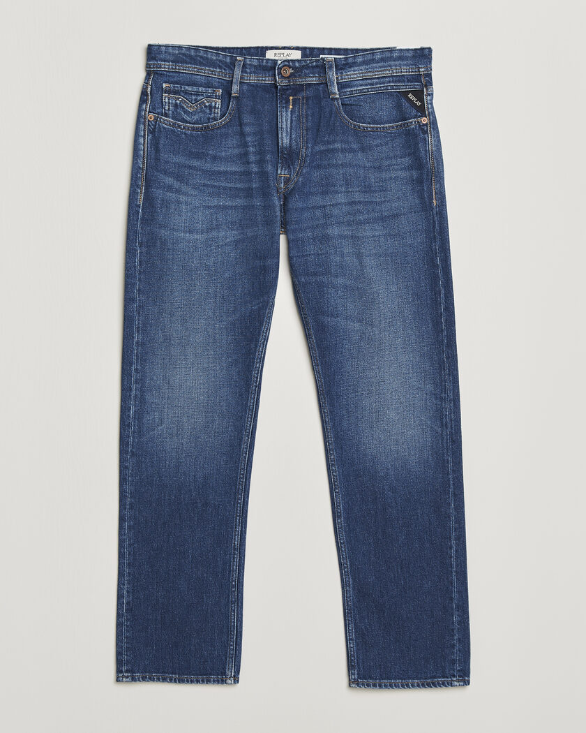 Replay Rocco Comfort Fit Original Jeans Dark Blue – Blu
