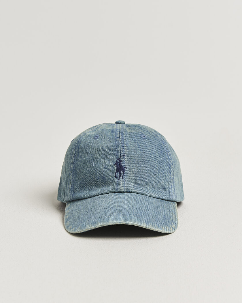 Polo Ralph Lauren Denim Cap Light Wash – Blu
