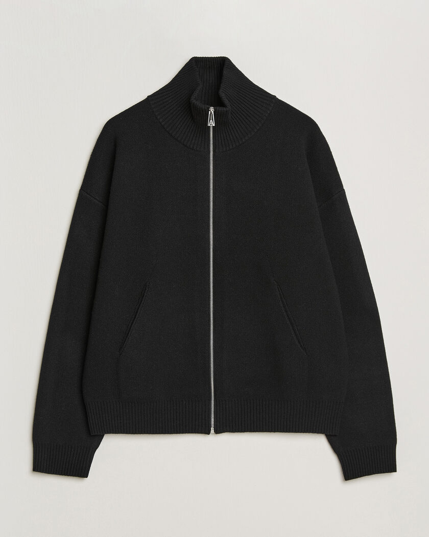 Axel Arigato Core Zip-Up Sweater Black – Nero