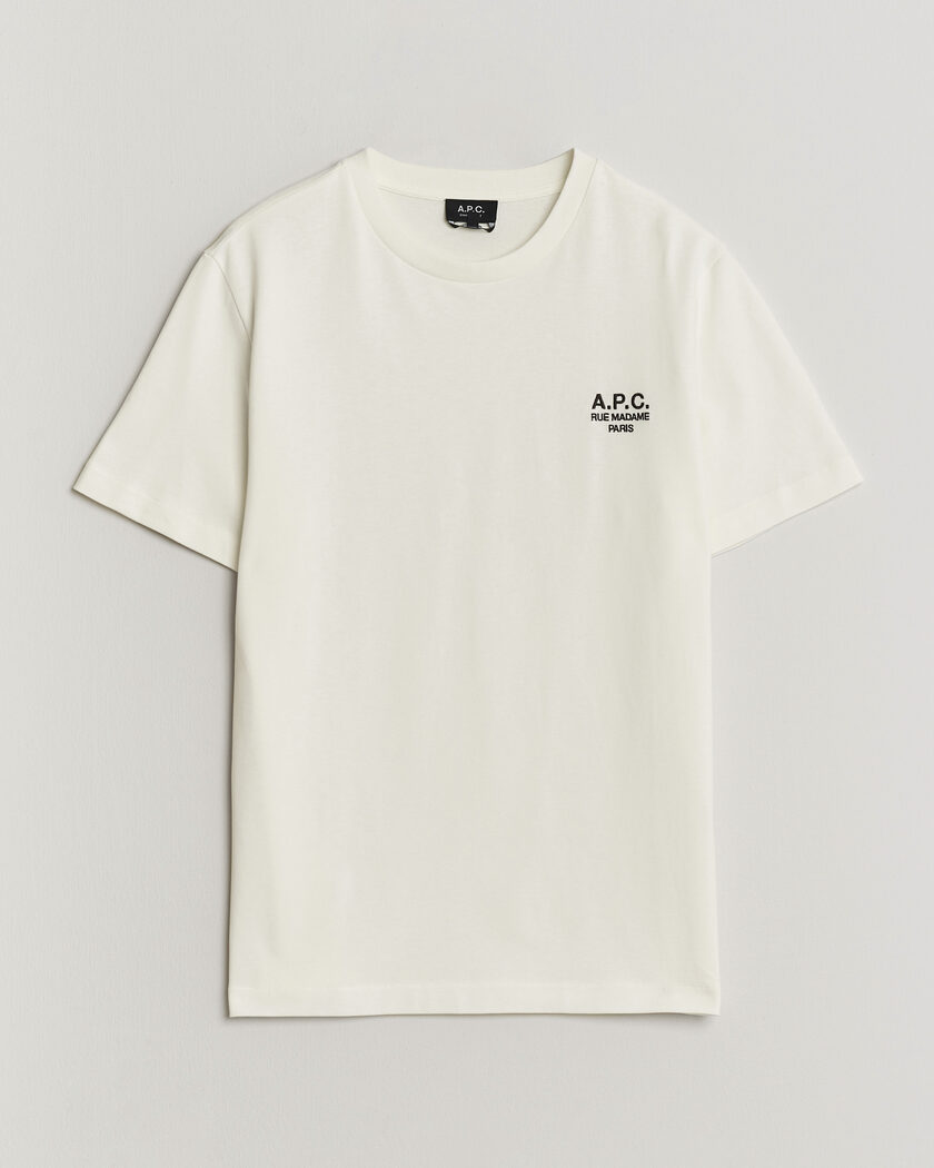 A.P.C. Rue Madame T-Shirt Off White – Bianco