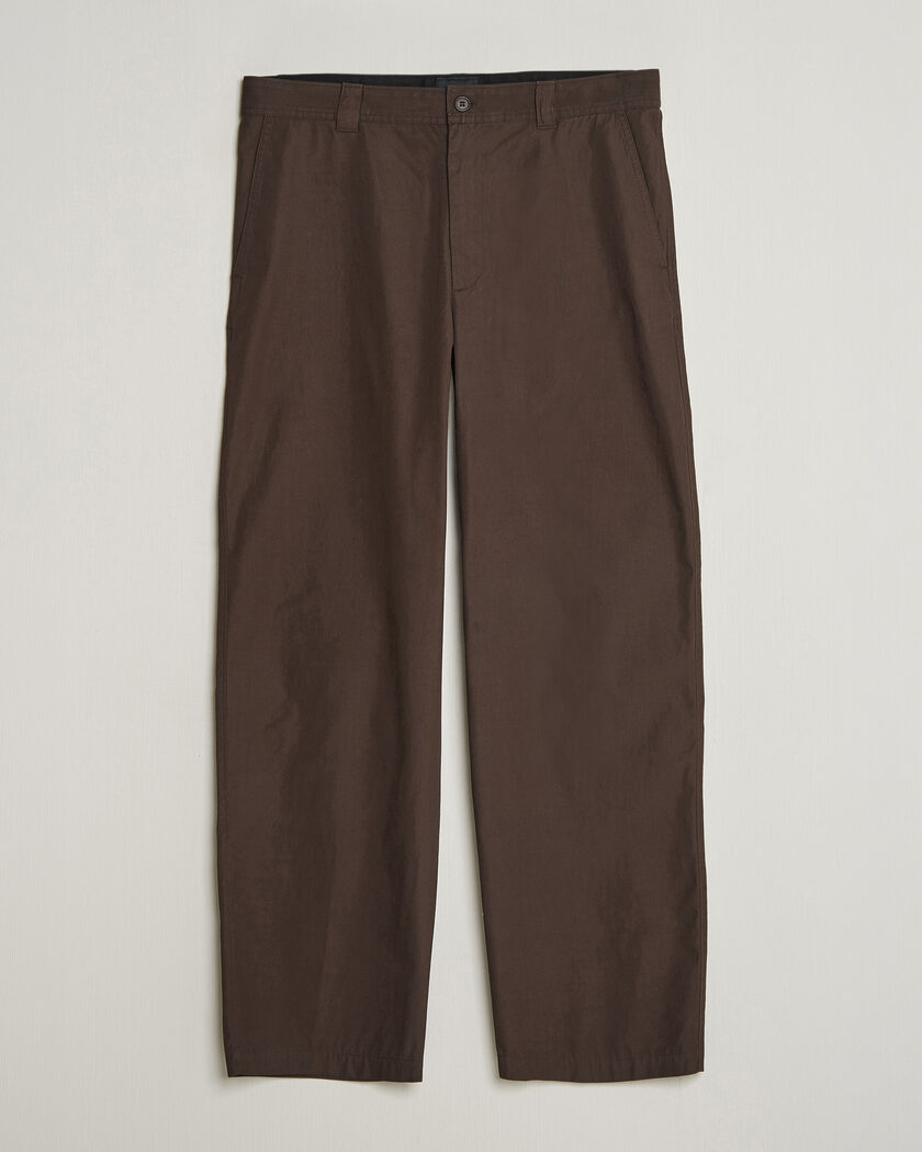 A.P.C. Dan Cotton Chinos Dark Brown – Marrone