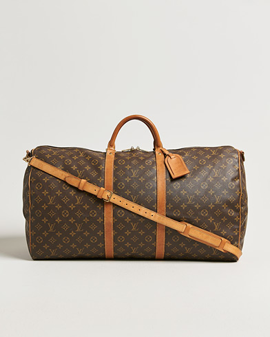 Louis Vuitton Pre-Owned Keepall Bandouliére 60 Monogram – Marrone