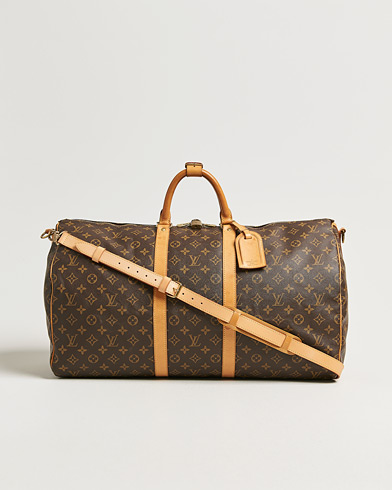 Louis Vuitton Pre-Owned Keepall Bandouliére 55 Monogram – Marrone