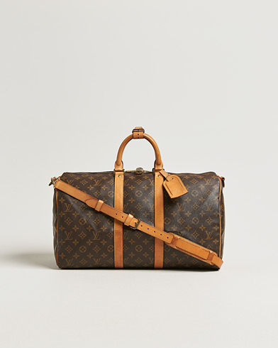 Louis Vuitton Pre-Owned Keepall Bandouliére 45 Monogram – Marrone